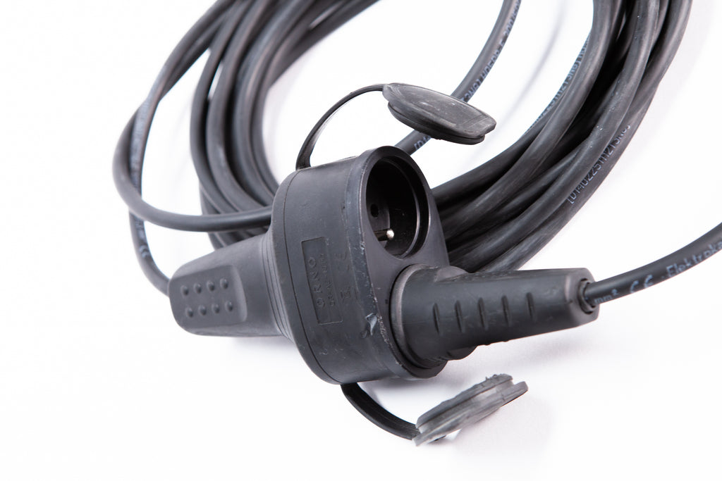 Prodlužovací kabel 230V 2 zásuvky 3 metry černý