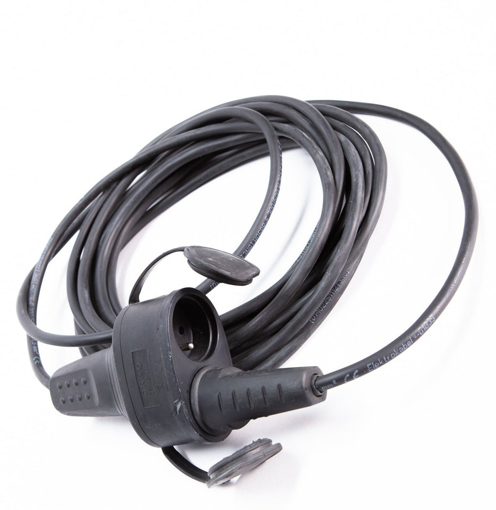 Prodlužovací kabel 230V 2 zásuvky 3 metry černý
