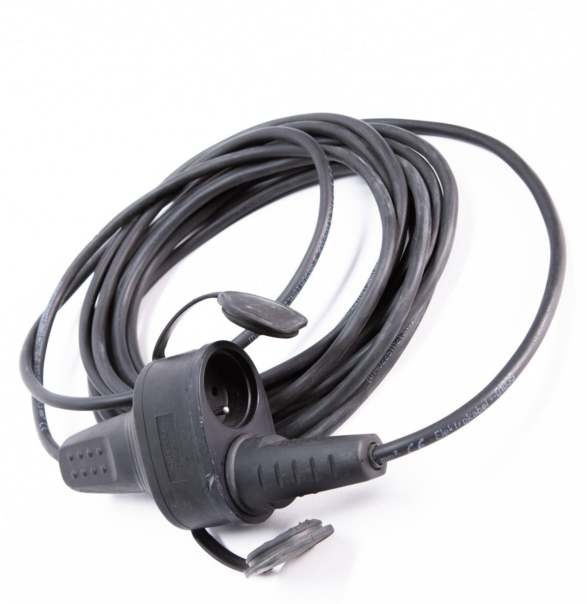 Prodlužovací kabel 230V 2 zásuvky 3 metry černý