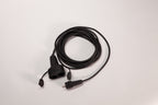 Prodlužovací kabel 230V 2 zásuvky 3 metry černý